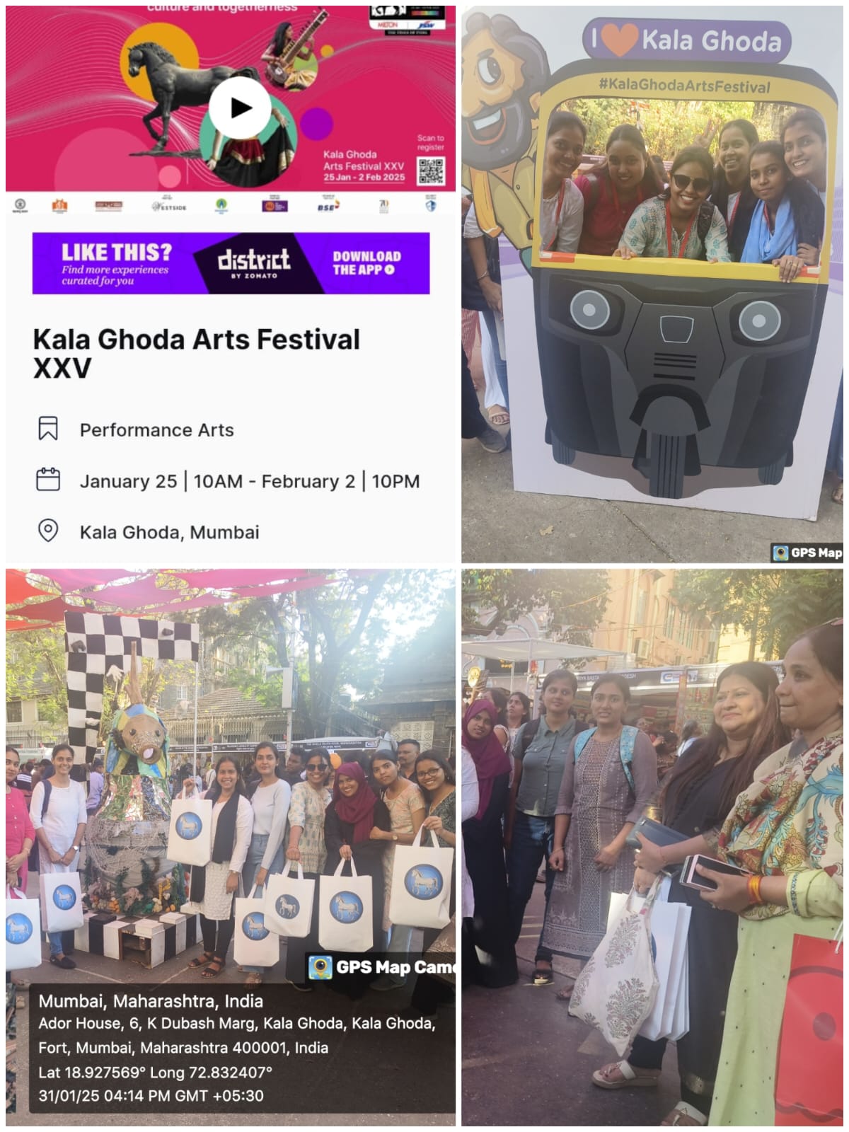 Visit to Kaala Ghoda Festival 2025